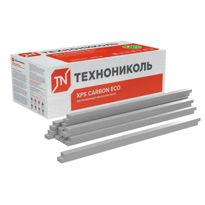 Экструдированный пенополистирол Технониколь XPS CARBON ECO БРУСОК 50х50х1180-L